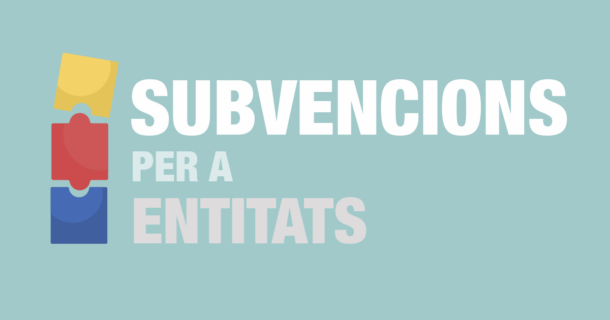 Subvencionsperaentitats